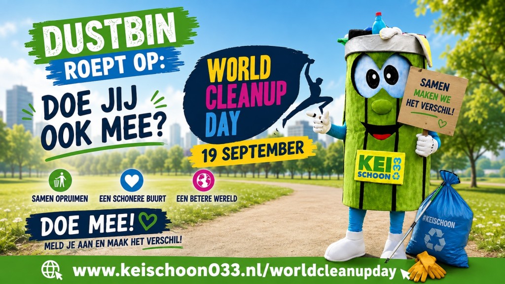 za 19 sep : World Cleanup Day - 19 September 2026